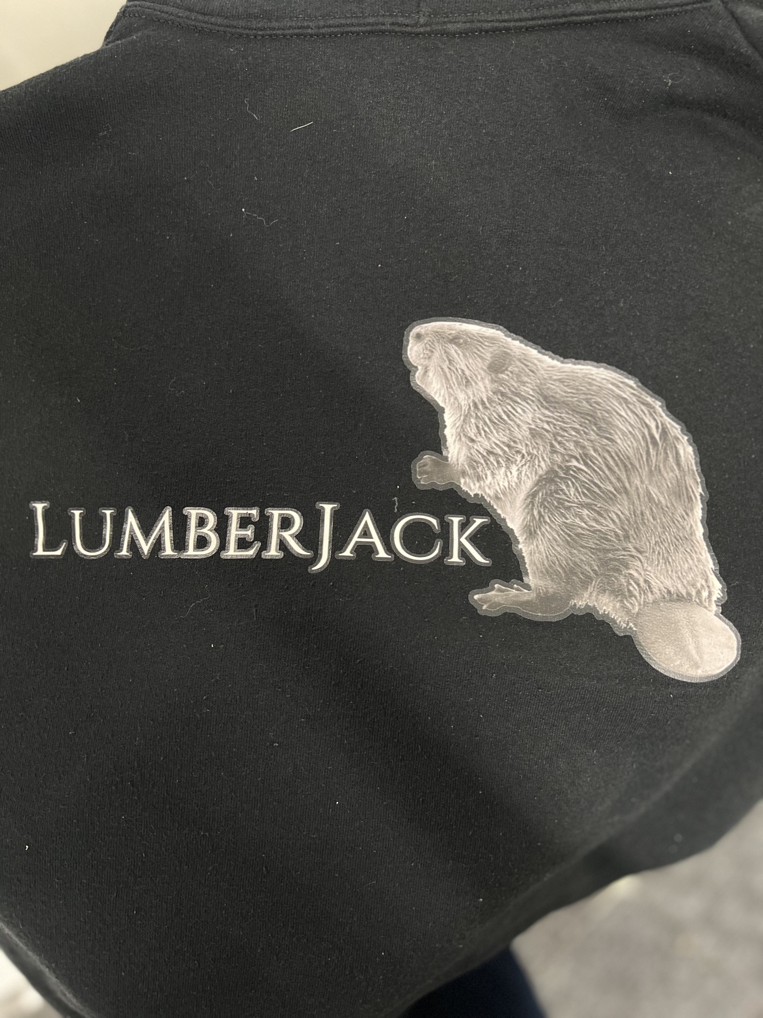 Photo of an old t-shirt — raw customer file